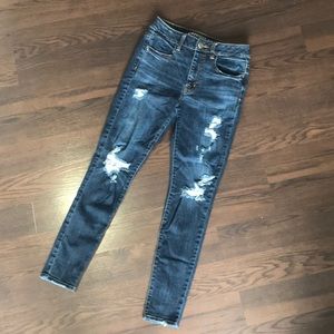 AEO super stretch high rise jeggings